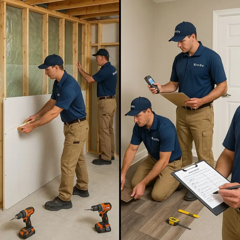 Repairs and Reconstruction process in Paris, KY
